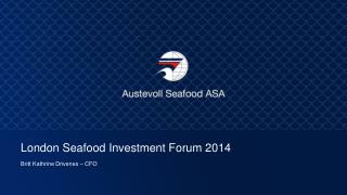 London Seafood Investment Forum 2014