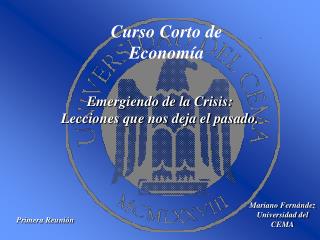 Curso Corto de Economía