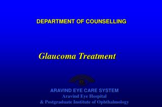 DEPARTMENT OF COUNSELLING