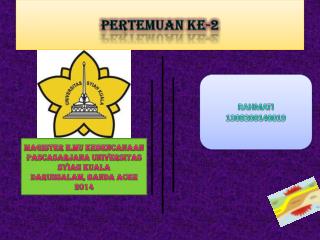 PERTEMUAN KE-2