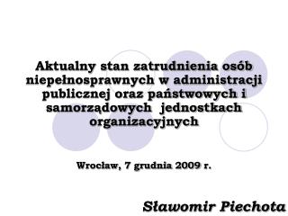 Sławomir Piechota