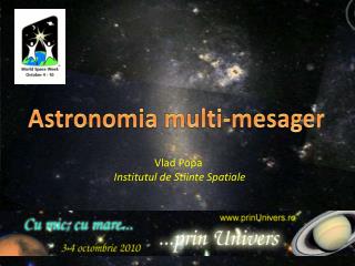 Astronomia multi- mesager