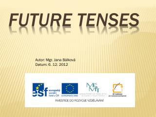 Future tenses