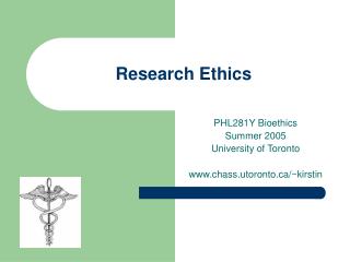 Research Ethics