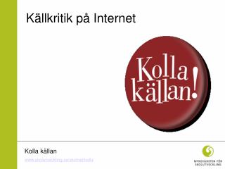 Kolla källan