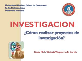 ¿Cómo realizar proyectos de investigación?