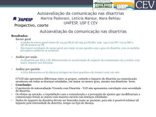 Resultados : Escore geral