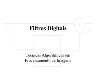 Filtros Digitais