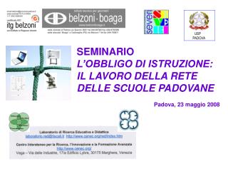 SEMINARIO L’OBBLIGO DI ISTRUZIONE: IL LAVORO DELLA RETE DELLE SCUOLE PADOVANE