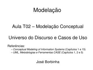 Modelação