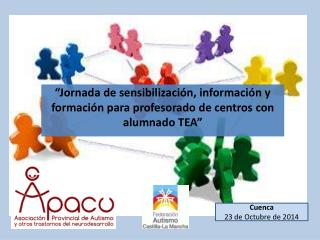 “Jornada de sensibilización, información y formación para profesorado de centros con alumnado TEA”