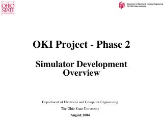 OKI Project - Phase 2