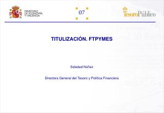 TITULIZACIÓN. FTPYMES