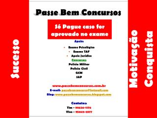 Passe Bem Concursos