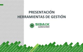 PRESENTACIÓN HERRAMIENTAS DE GESTIÓN