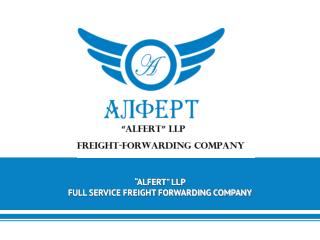 “ALFERT” LLP FULL SERVICE FREIGHT FORWARDING COMPANY