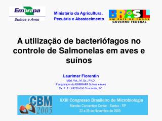 A utilização de bacteriófagos no controle de Salmonelas em aves e suínos