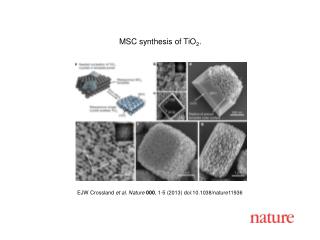 EJW Crossland et al. Nature 000 , 1-5 (2013) doi:10.1038/nature11936