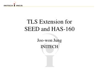 TLS Extension for SEED and HAS-160