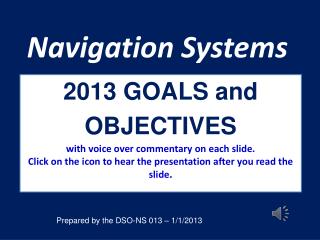 Navigation Systems