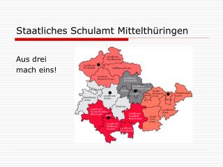 Staatliches Schulamt Mittelthüringen