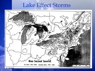 Lake Effect Storms