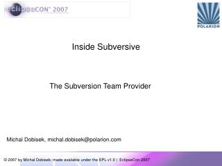 Inside Subversive