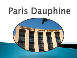 Paris Dauphine