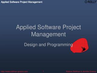 Applied Software Project Management