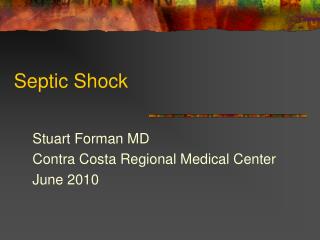 Septic Shock