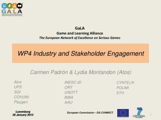 WP4 Industry and Stakeholder Engagement