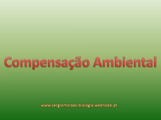 Compensação Ambiental