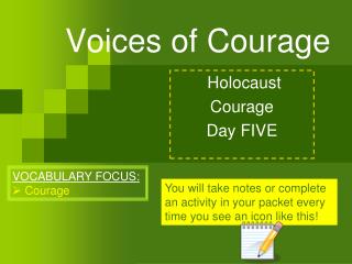 Voices of Courage