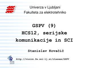 Serijske komunikacije