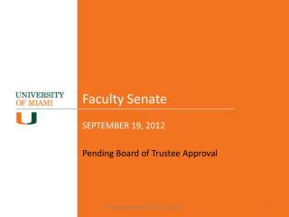 Faculty Senate