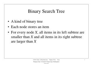 Binary Search Tree