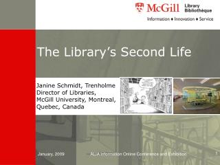 The Library’s Second Life