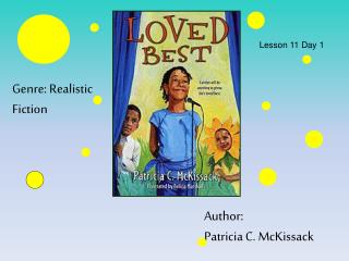Genre: Realistic Fiction