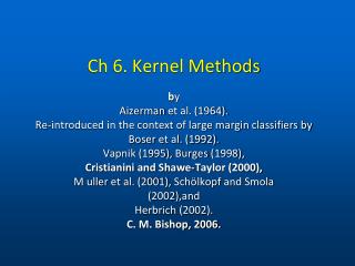 Recall , in linear methods for classification and regression