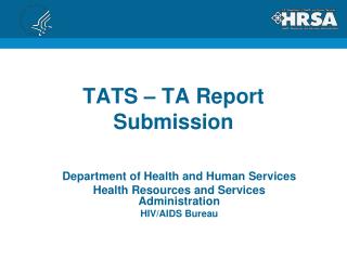 TATS – TA Report Submission