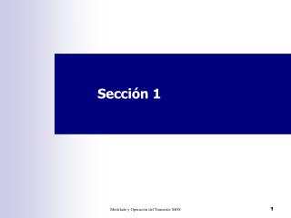 Sección 1