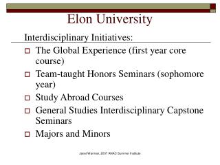 Elon University