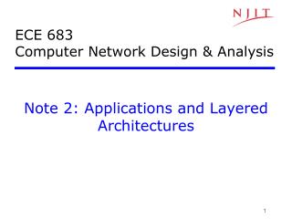 ECE 683 Computer Network Design &amp; Analysis