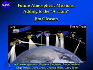 Future Atmospheric Missions: Adding to the “A Train” Jim Gleason