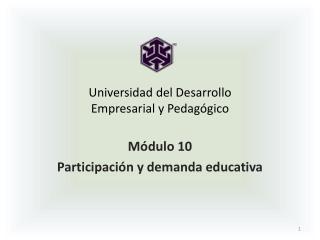 Universidad del Desarrollo Empresarial y Pedagógico