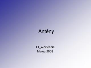 Ant ény