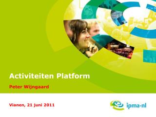 Activiteiten Platform Peter Wijngaard