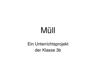 Müll