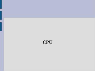 CPU