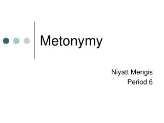 Metonymy